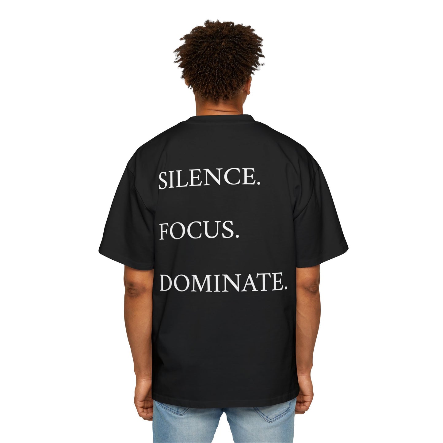 OVERSIZE GYM / SILENCE FOCUS DOMINATE