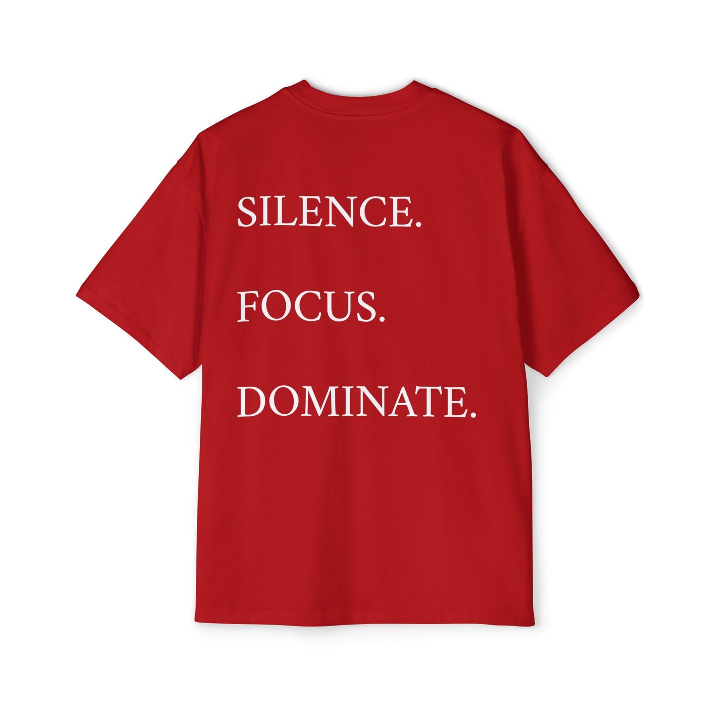 OVERSIZE GYM / SILENCE FOCUS DOMINATE