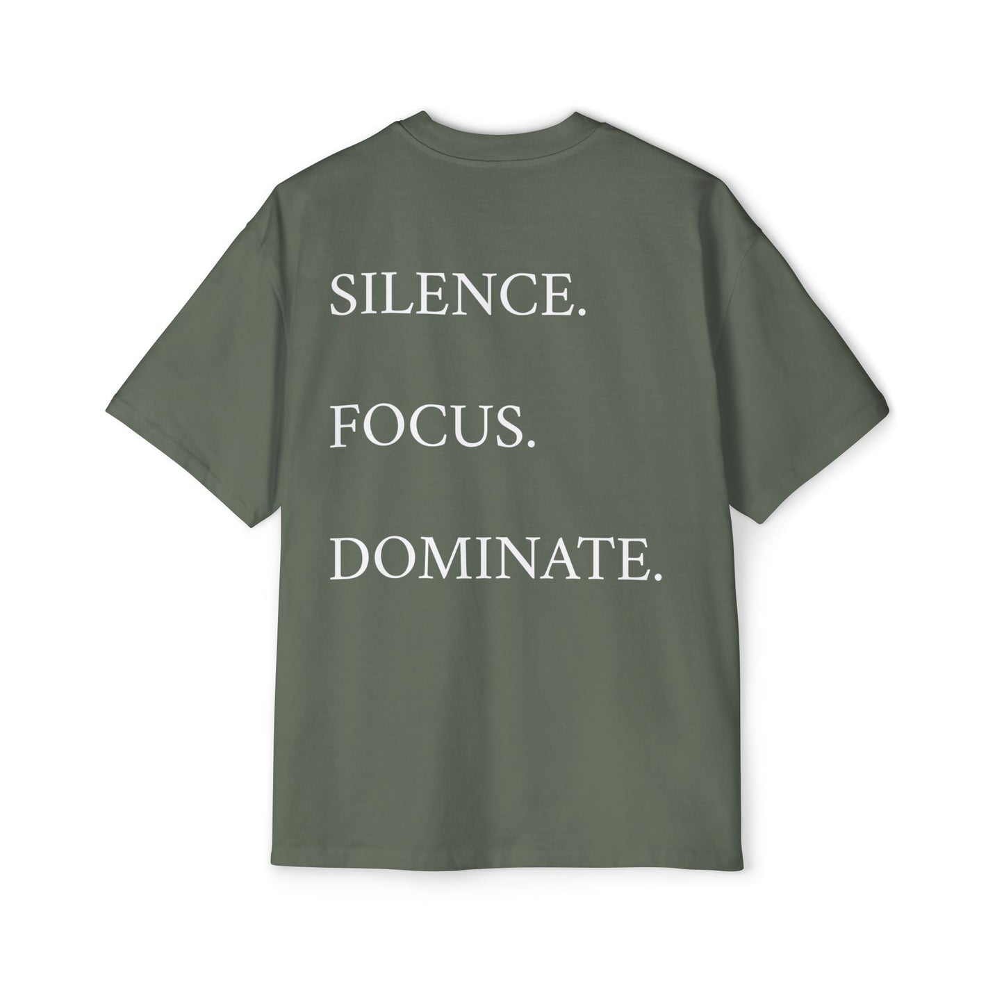 OVERSIZE GYM / SILENCE FOCUS DOMINATE