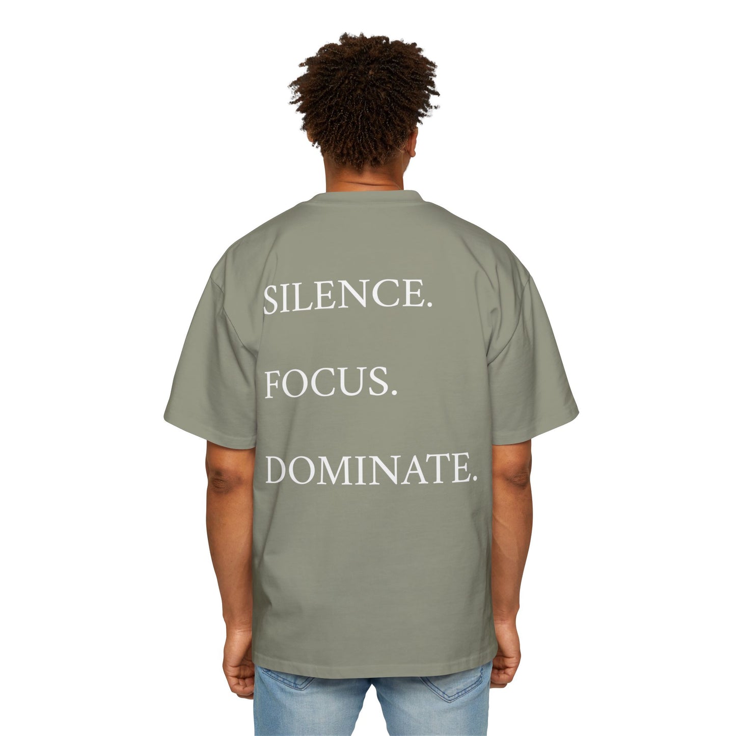OVERSIZE GYM / SILENCE FOCUS DOMINATE