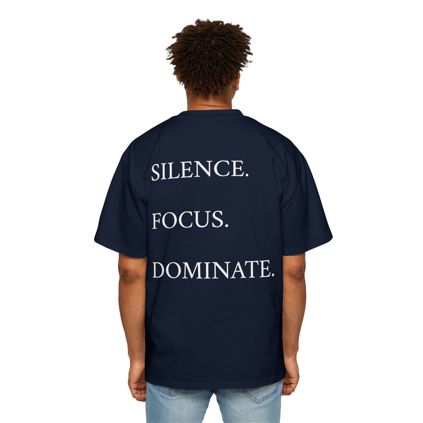 OVERSIZE GYM / SILENCE FOCUS DOMINATE