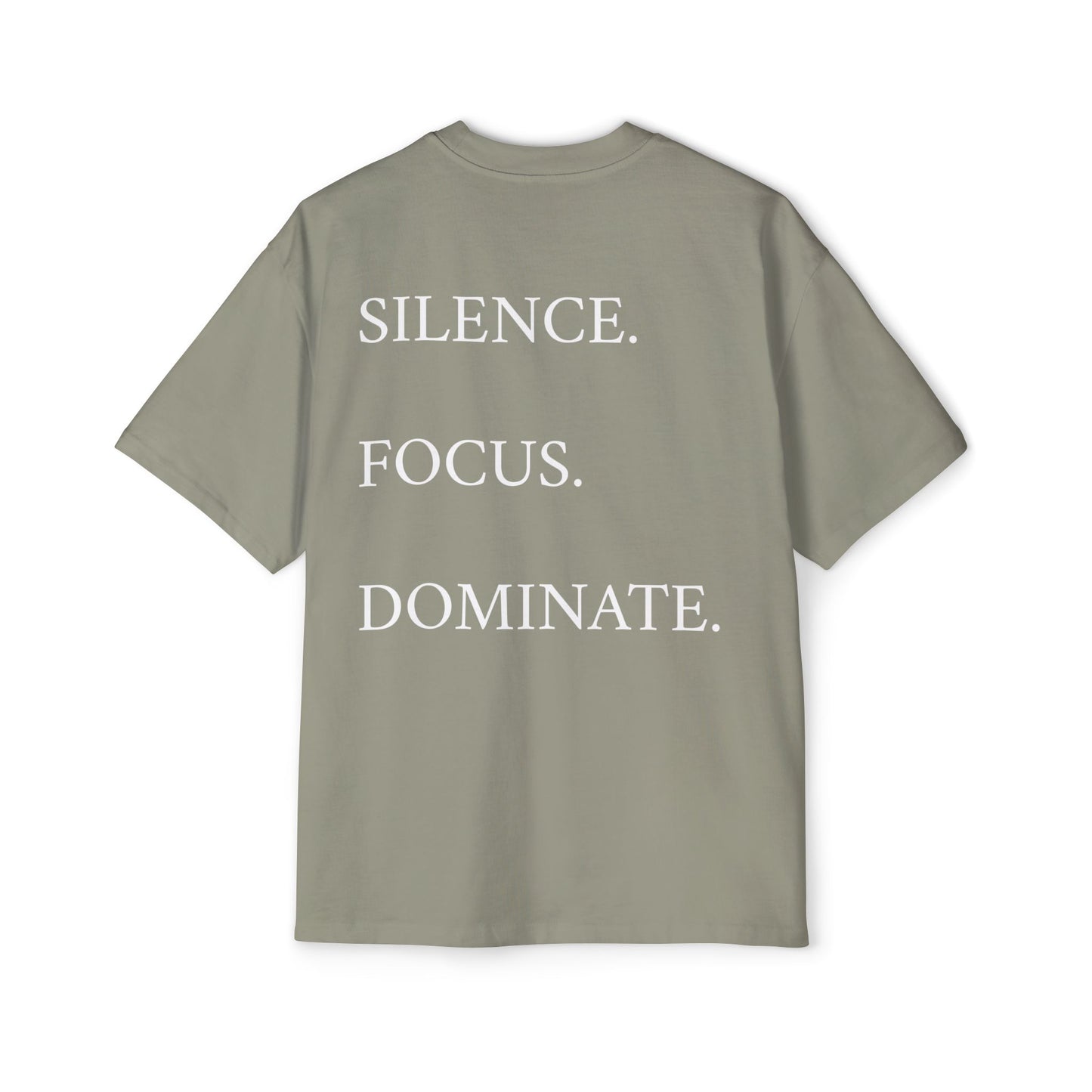 OVERSIZE GYM / SILENCE FOCUS DOMINATE