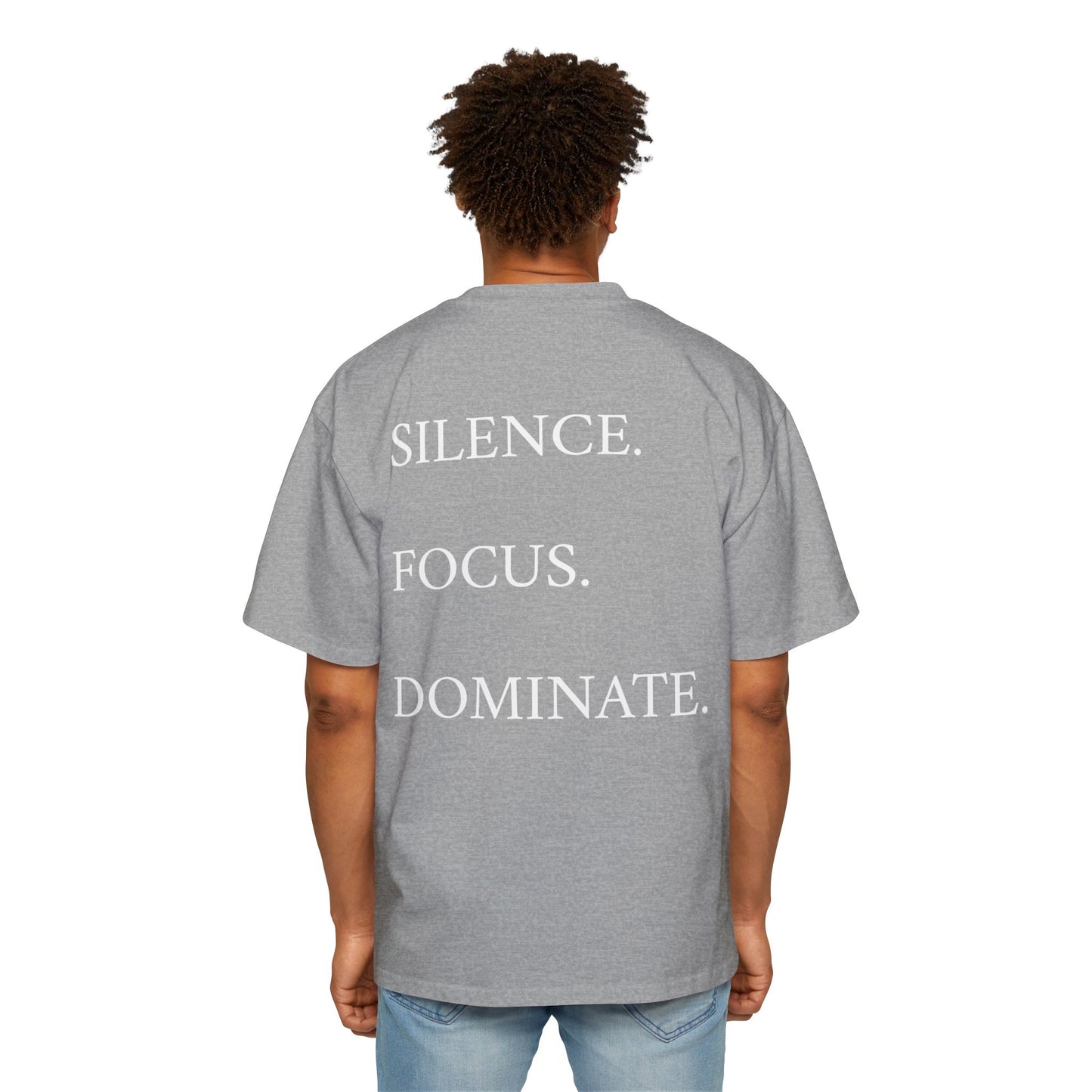 OVERSIZE GYM / SILENCE FOCUS DOMINATE