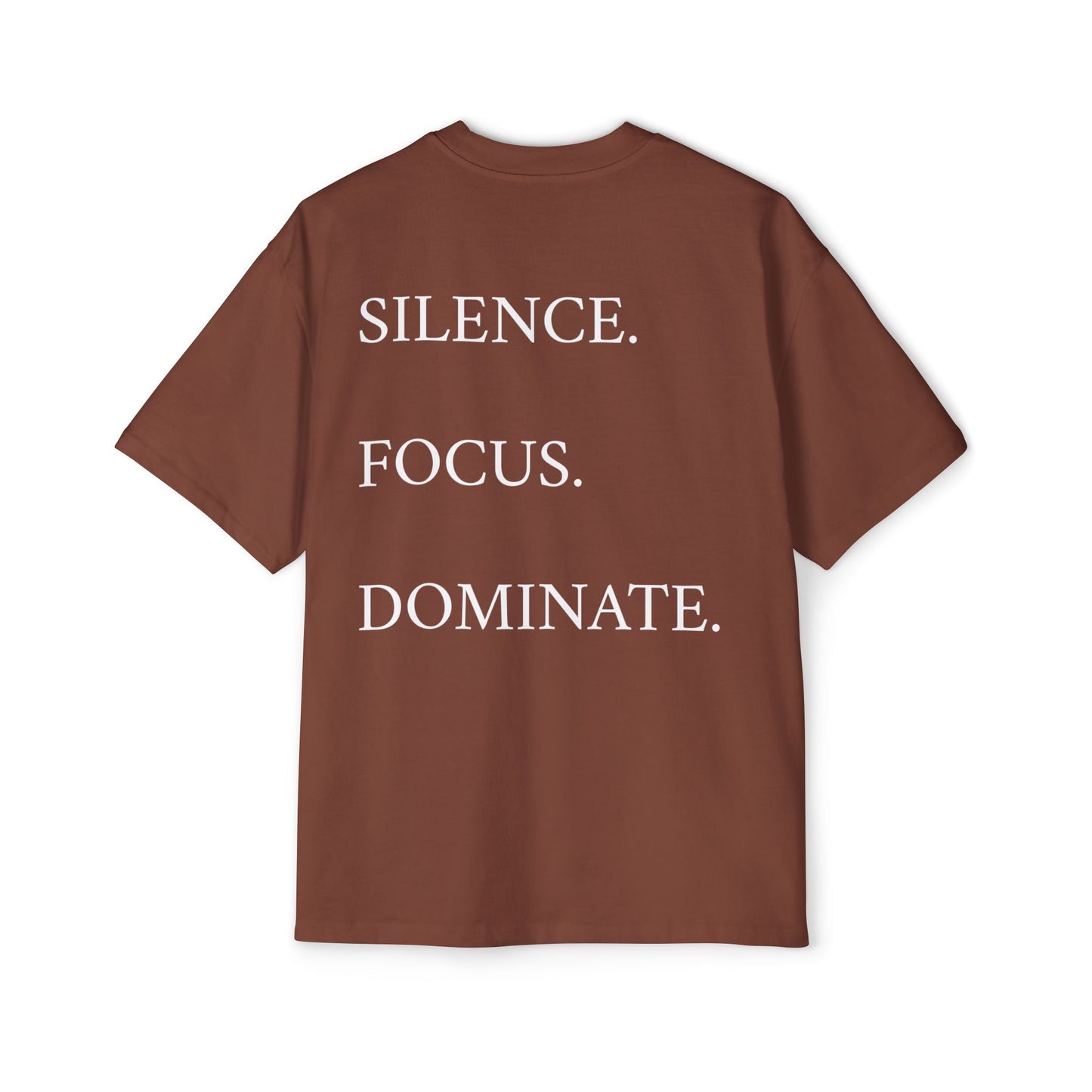OVERSIZE GYM / SILENCE FOCUS DOMINATE