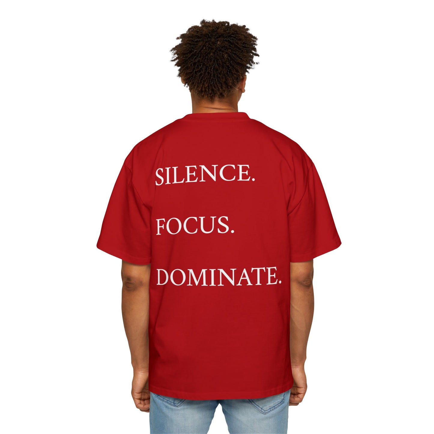 OVERSIZE GYM / SILENCE FOCUS DOMINATE
