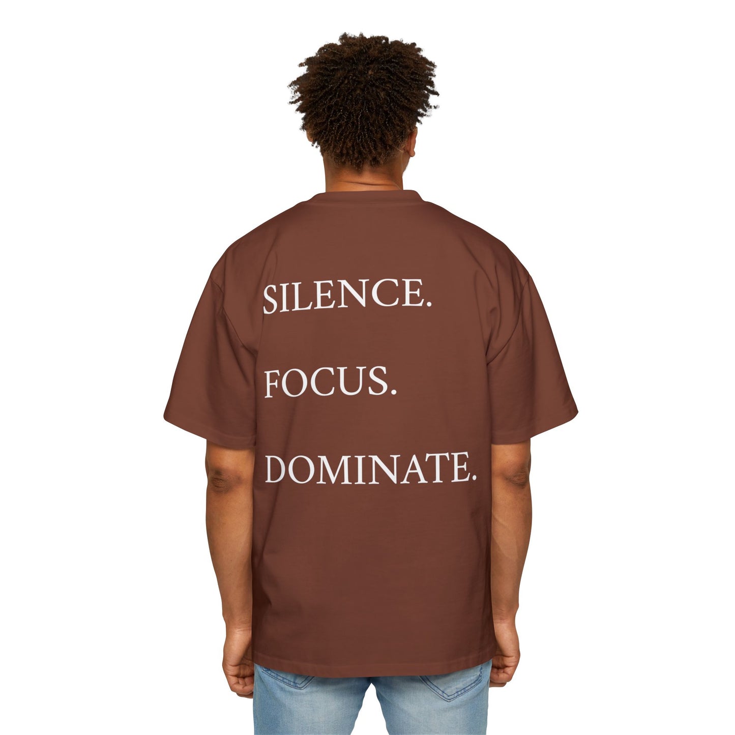 OVERSIZE GYM / SILENCE FOCUS DOMINATE