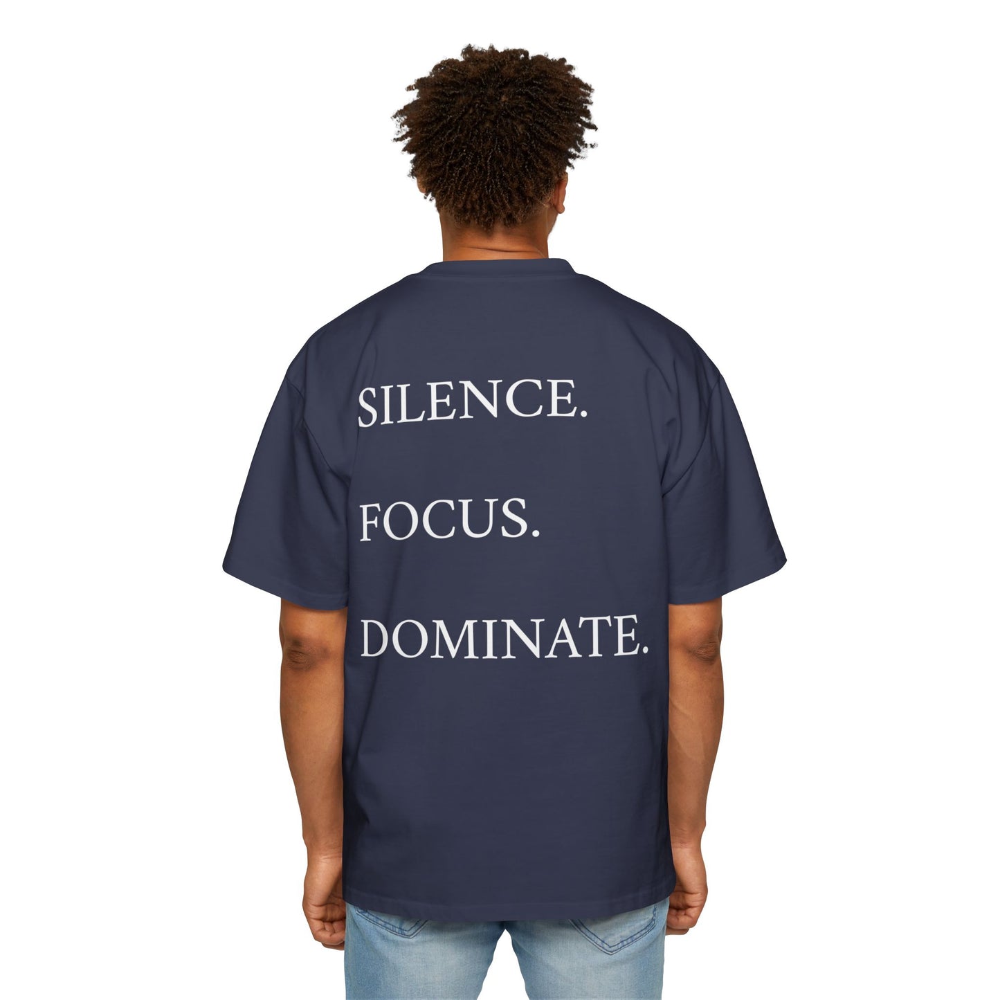OVERSIZE GYM / SILENCE FOCUS DOMINATE