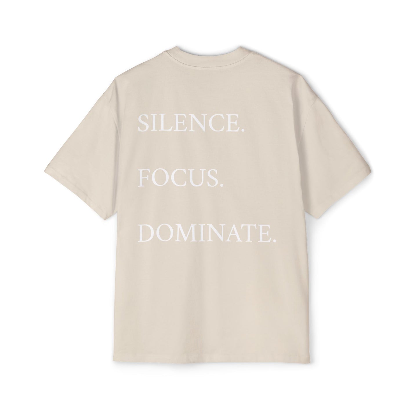 OVERSIZE GYM / SILENCE FOCUS DOMINATE