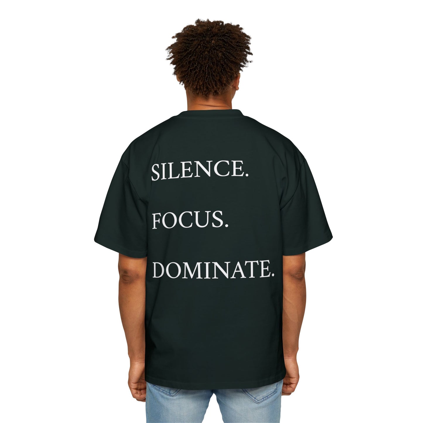 OVERSIZE GYM / SILENCE FOCUS DOMINATE