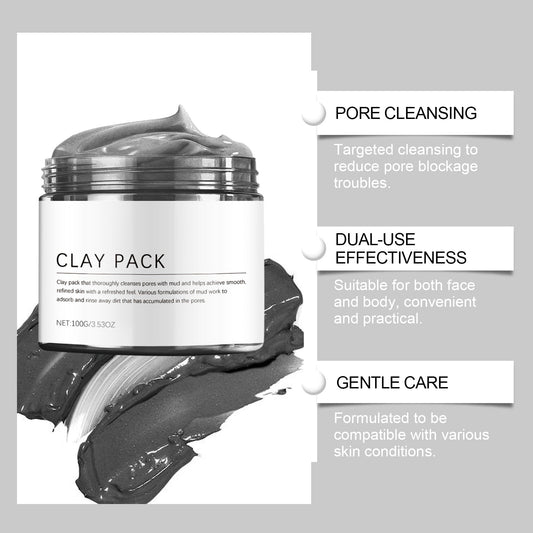 Masque à la boue minérale – Adoucissant & purifiant visage - Zenora