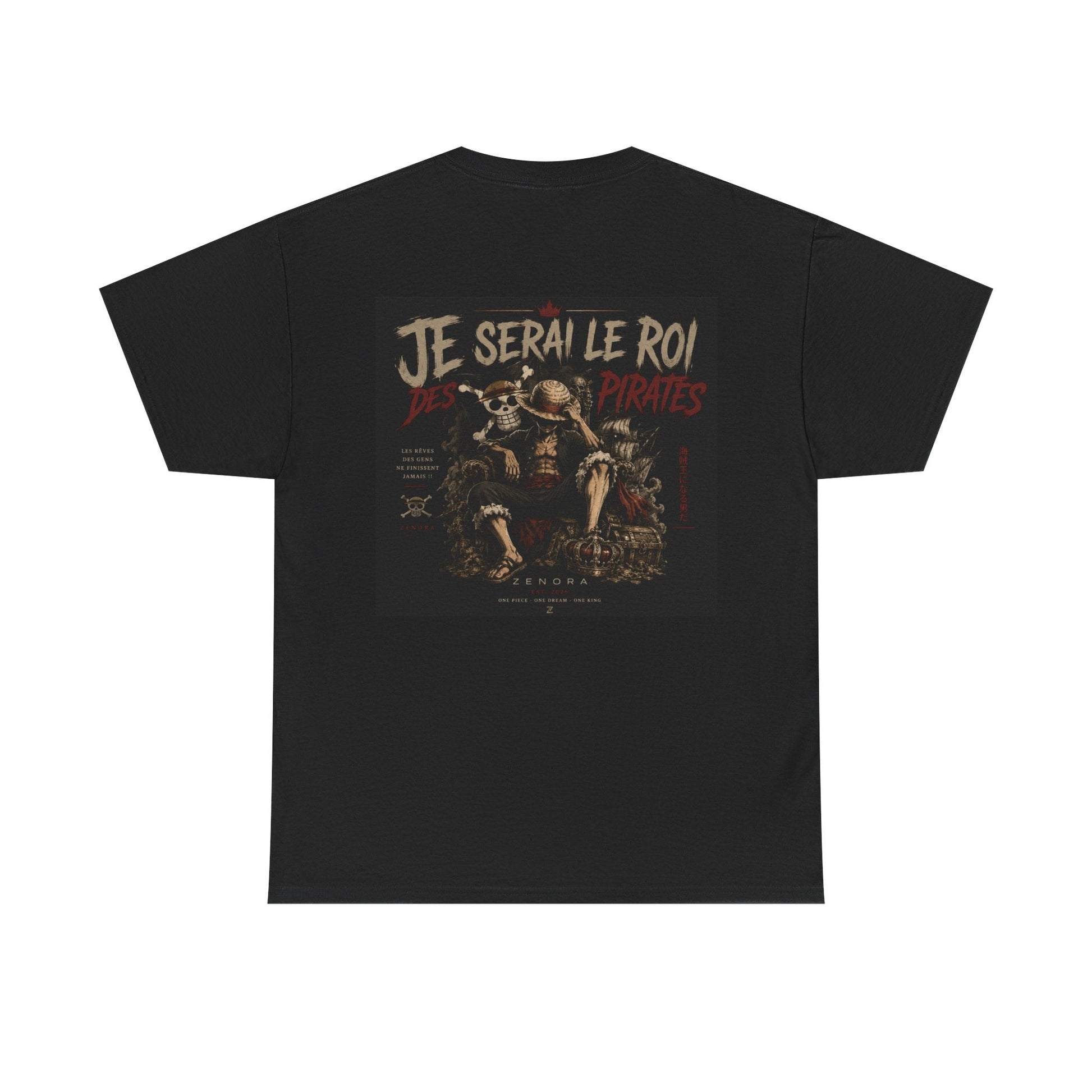 ZENORA Je Serai Le Roi Pirate T‑Shirt - Zenora